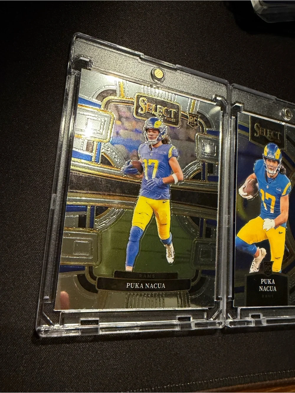 Puka Nacua Rookie 2023 Panini Select Card Bundle #56 & #199